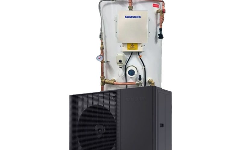 Samsung R290 - 16kW Air Source Heat Pump and Cylinder featured