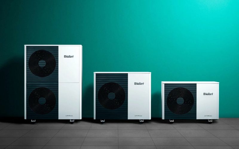 Vaillant aroTHERM plus 10kW Air Source Heat Pump & Cylinder Supplied & Installed 2